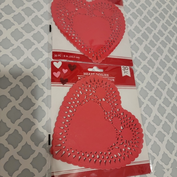 Heart paper doilies π - Picture 3 of 11